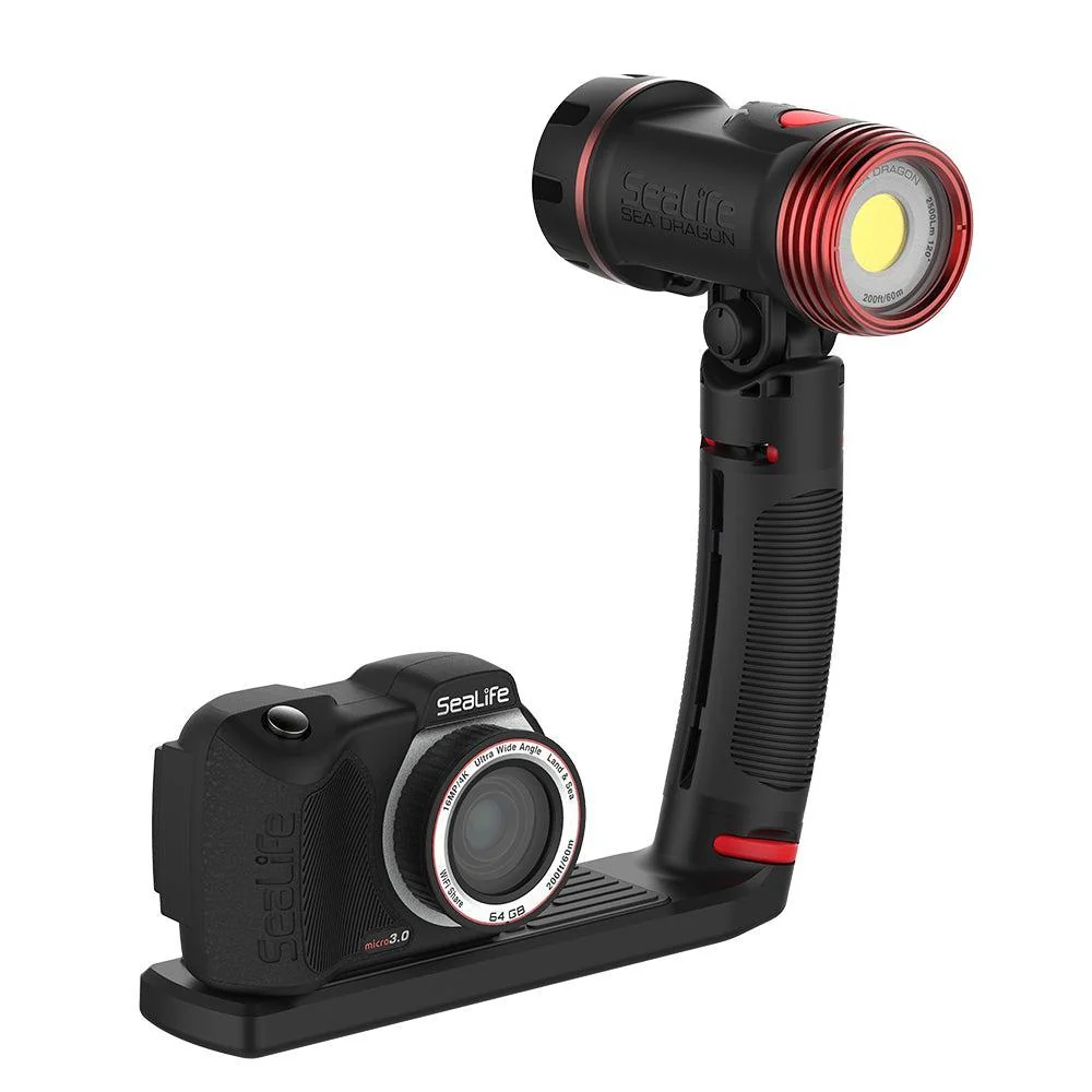 Open Box SeaLife SL6712 Sea Dragon 2500 UW Photo/Video Light Head includes Light Head, Battery & Charger - Image 2