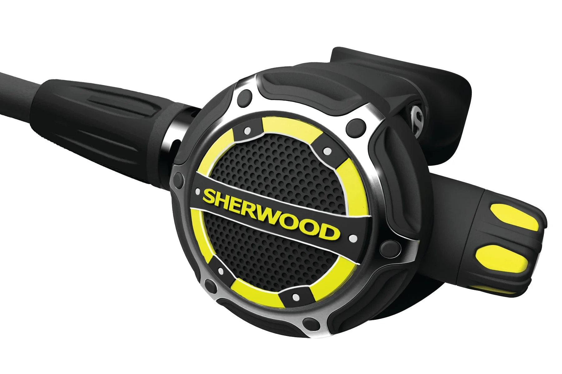 Open Box Sherwood SR2 Octopus Yellow Hose - Image 2