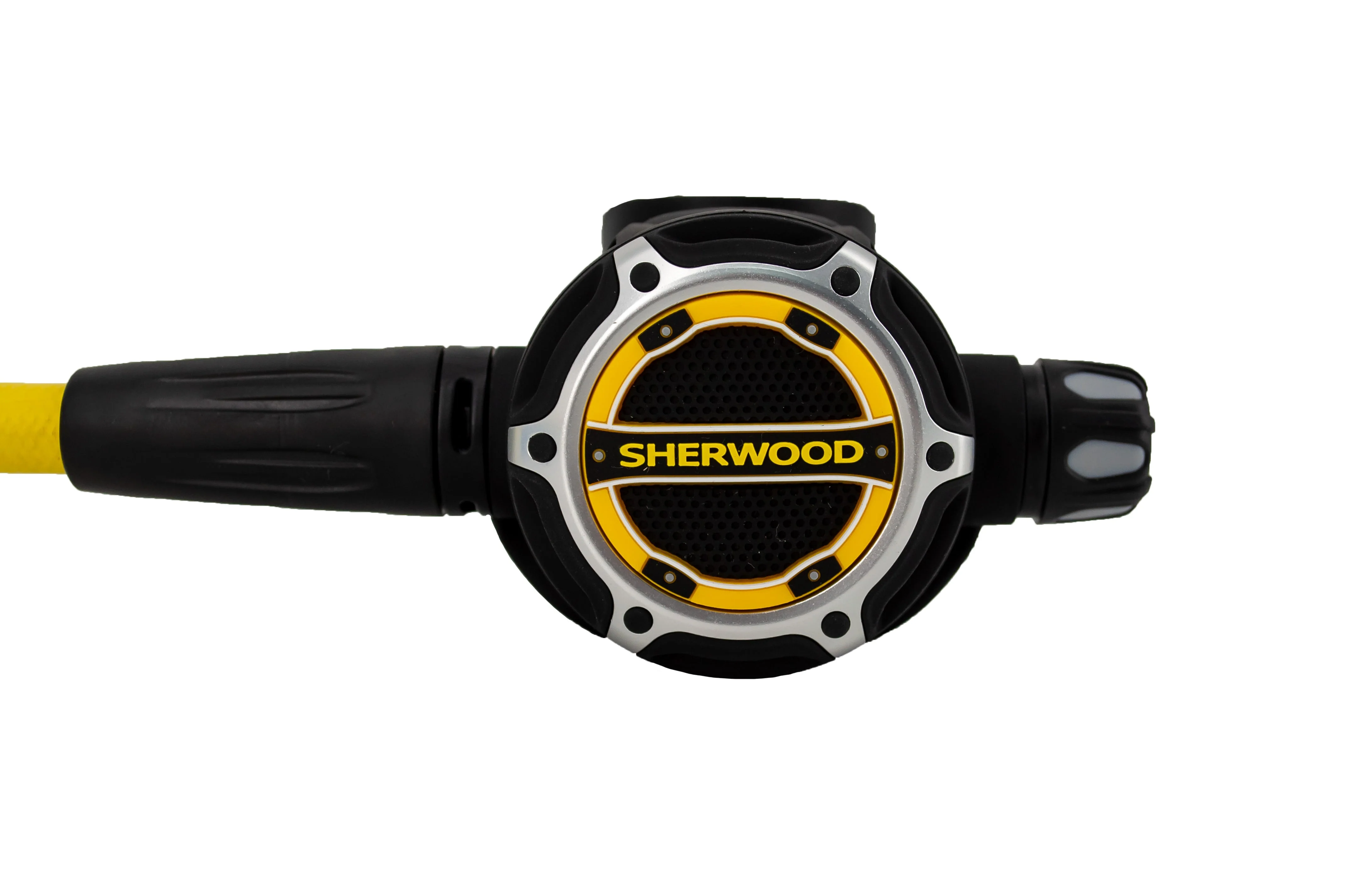 Open Box Sherwood SR2 Octopus Yellow Hose - Image 3