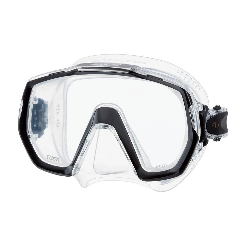 Open Box Tusa Freedom Elite Single Lens Scuba Diving Mask - Image 2
