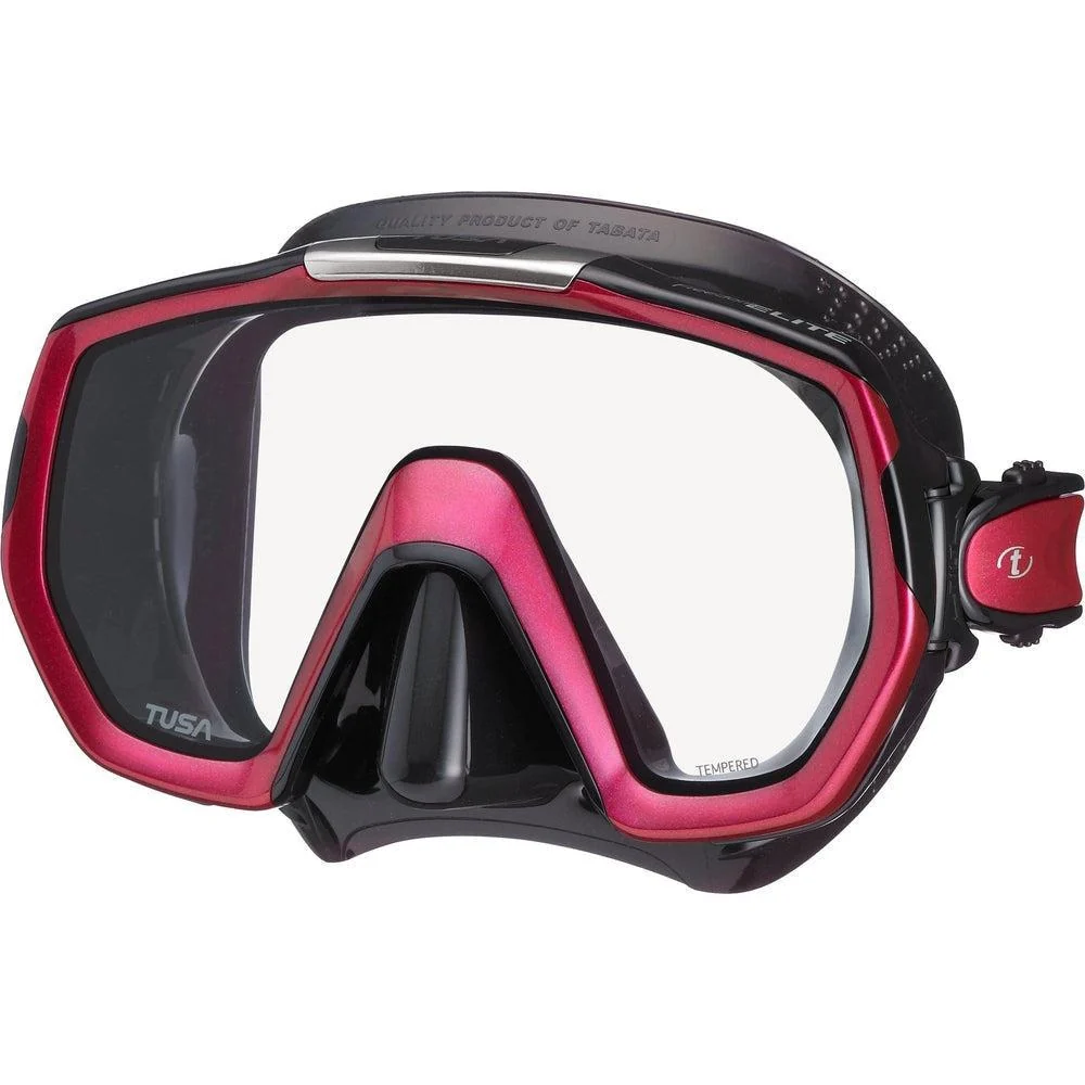 Open Box Tusa Freedom Elite Single Lens Scuba Diving Mask - Image 5