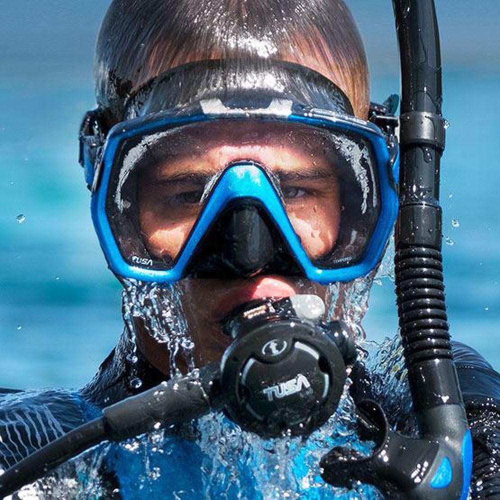 Open Box Tusa Freedom HD Single Lens Scuba Diving Mask - Image 23