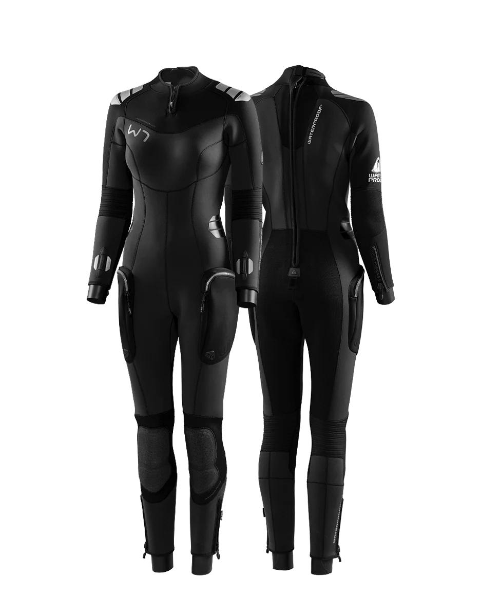 Waterproof W7 5mm Fullsuit with Back Zip - Womens - Image 2