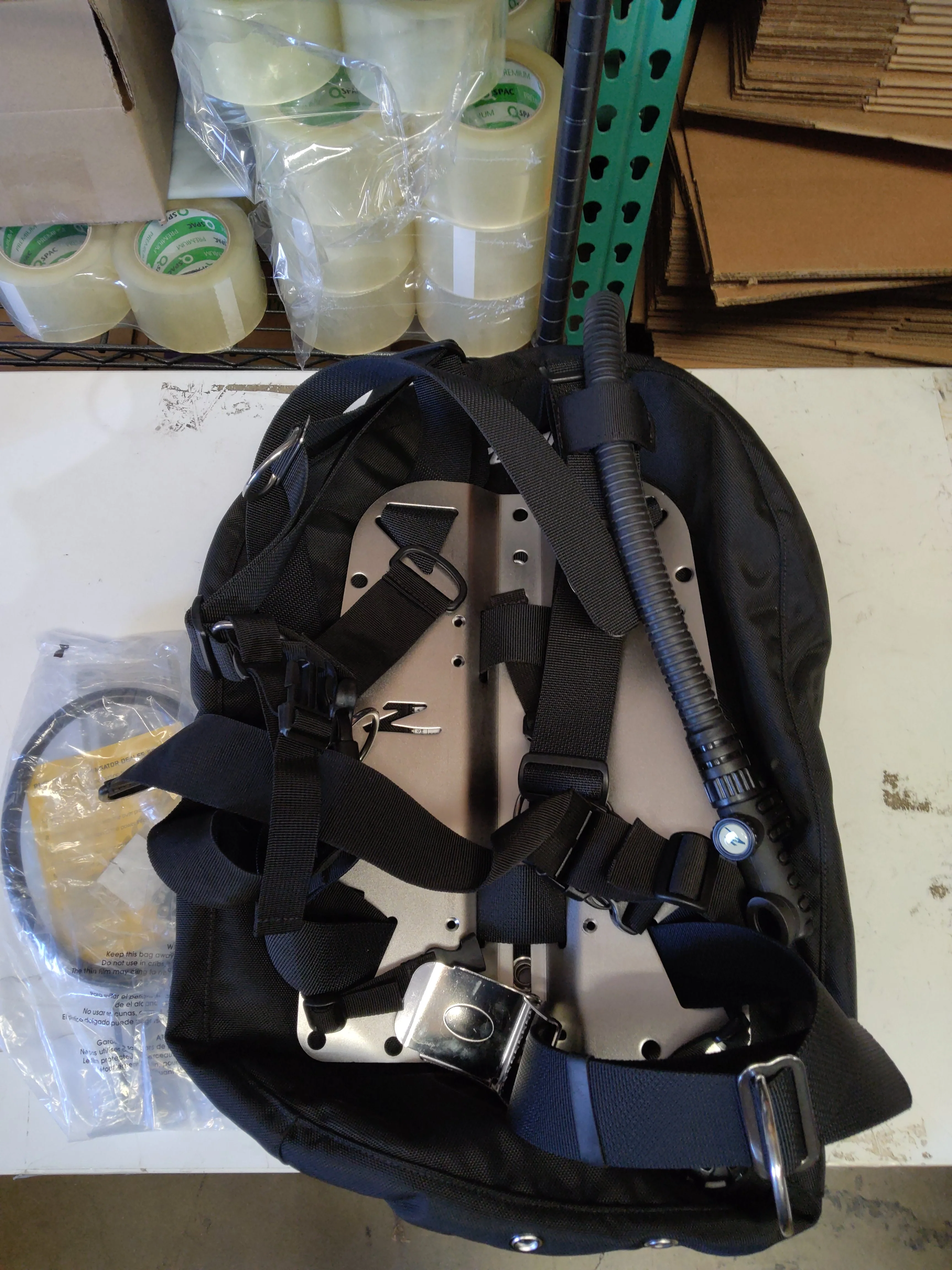 Open Box Zeagle 30 LB Backplate Combo Pack