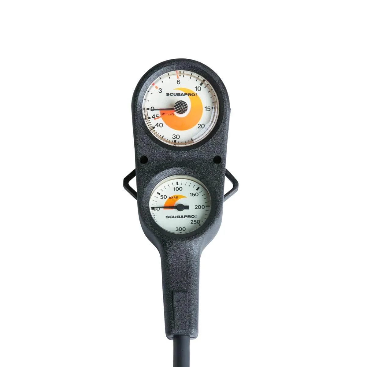 Scubapro 2-Gauge Compact Lightweight Pressure and Depth Gauges Console - Metric - Image 4
