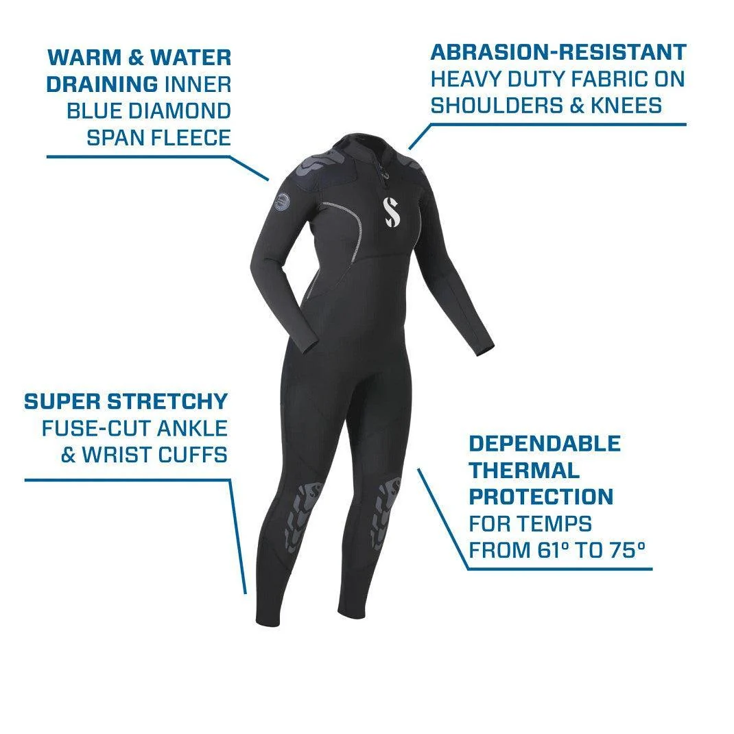 Scubapro Everflex Yulex Steamer 3/2 mm Women's - Image 5
