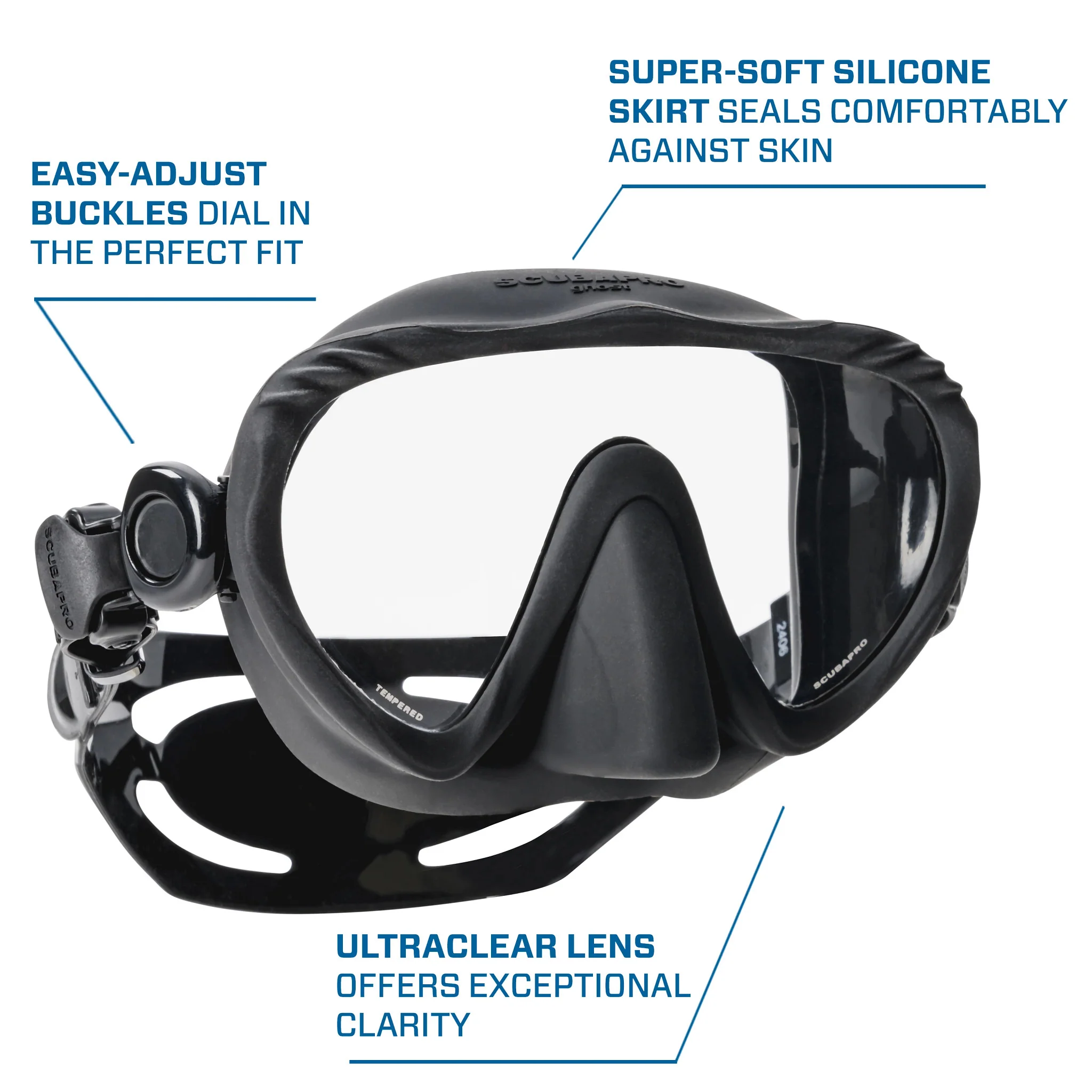Scubapro Ghost Dive Mask - Image 4