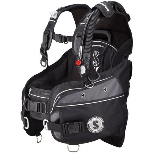 Scubapro Glide X BCD w/ AIR2 Black Grey - Image 2