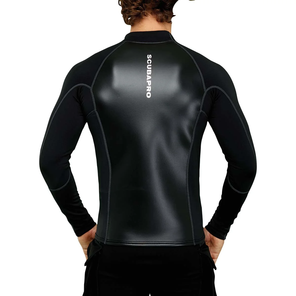 Scubapro Hybrid 1 MM Thermal Long Sleeve Mens Top Scuba Diving Wetsuit - Image 4