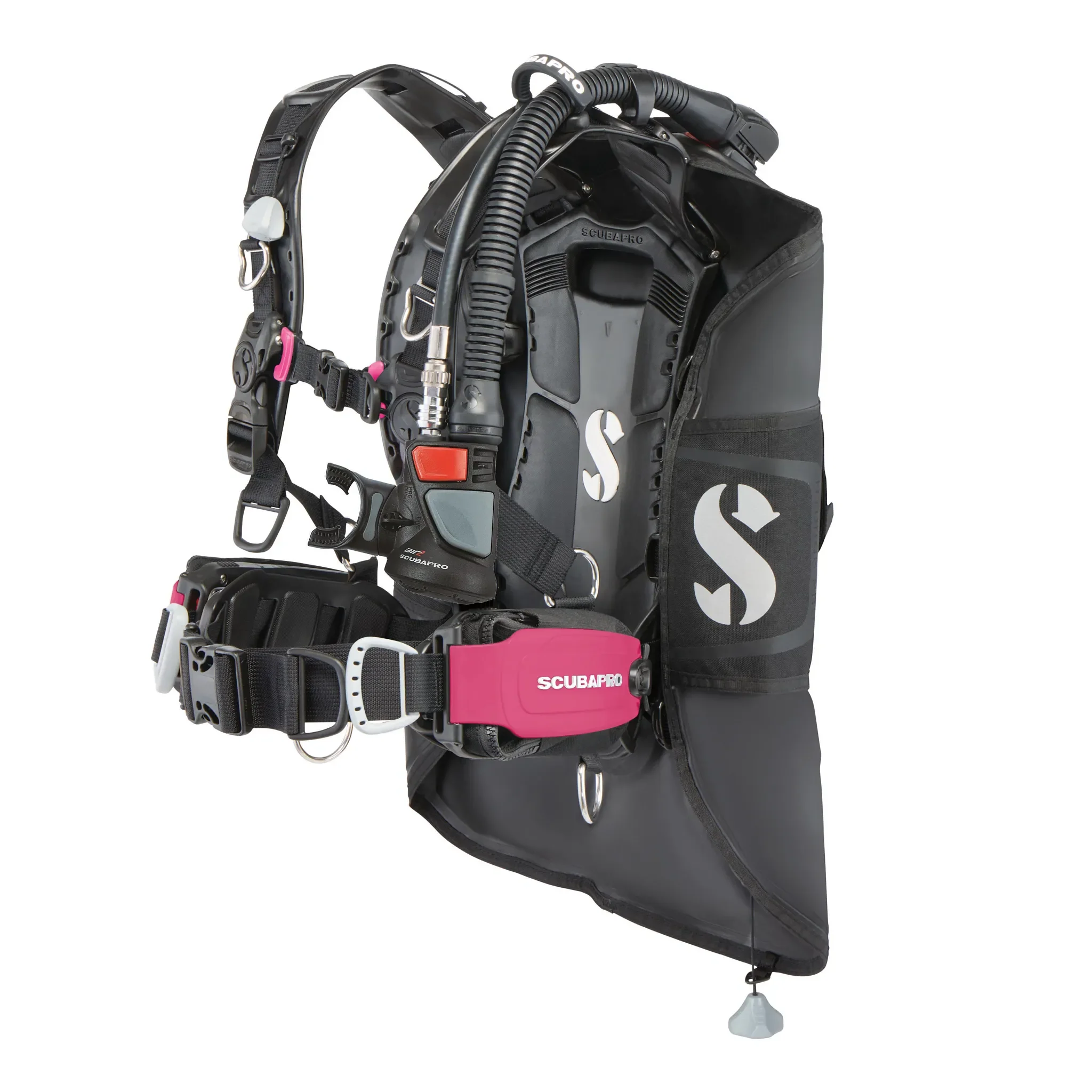 ScubaPro Hydros Pro 2 Air2 with Standard Monorail Weight Pocket Set - Image 19