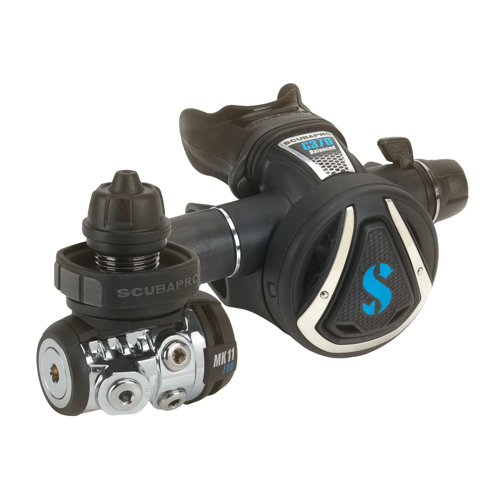 Scubapro MK11 Evo/C370 Regulator System 1st and 2nd Stage Set - Image 4