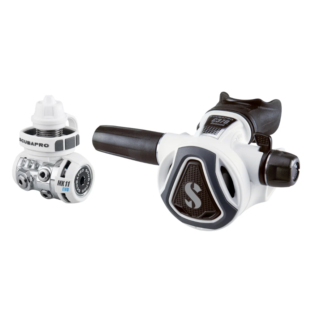 Scubapro MK11 EVO/C370 Regulator White - Image 18