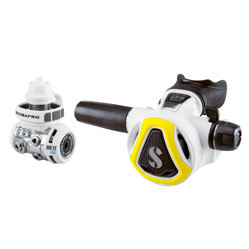 Scubapro MK11 EVO/C370 Regulator White - Image 20