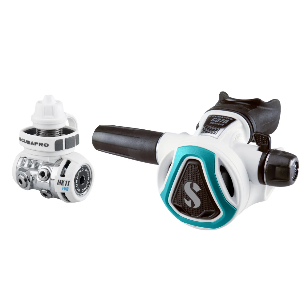 Scubapro MK11 EVO/C370 Regulator White - Image 21
