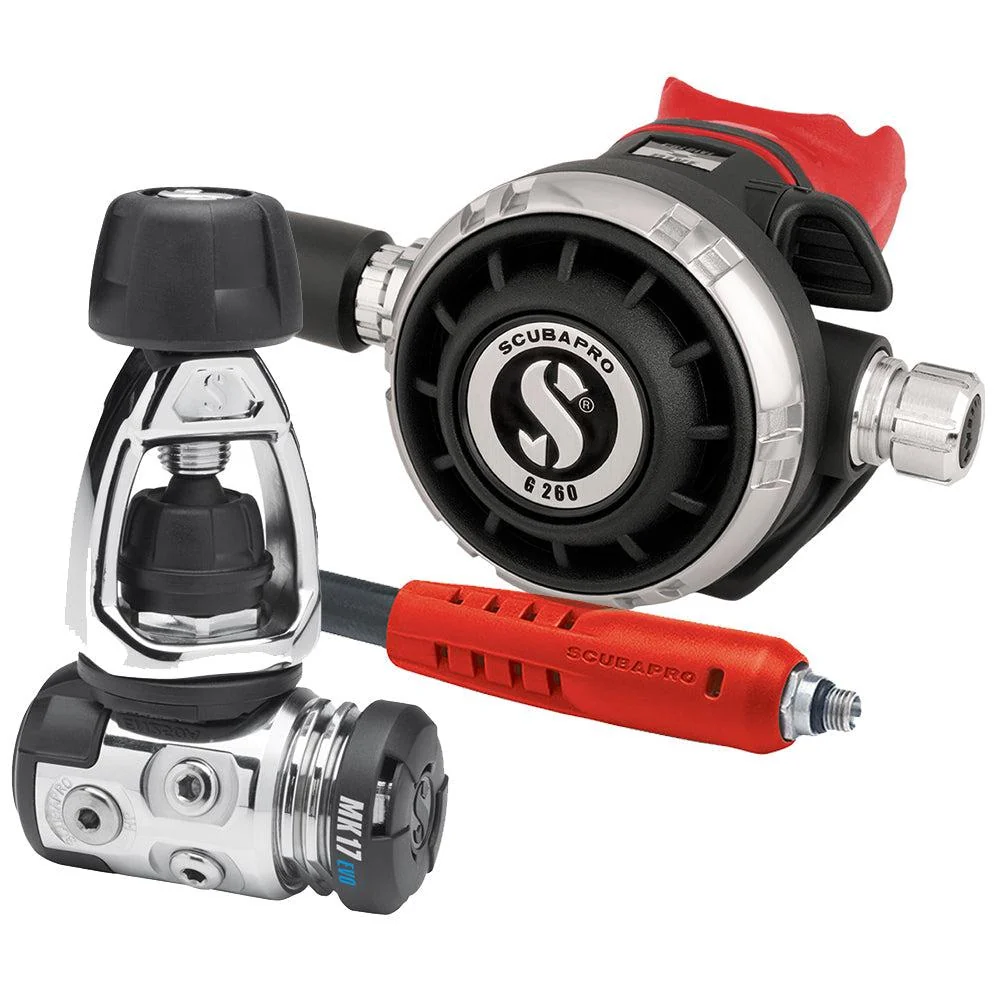 Scubapro MK17 EVO/G260 Dive Regulator INT with Mouthpiece & Hose Protector