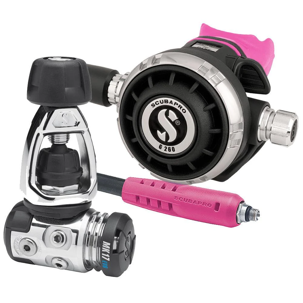 Scubapro MK17 EVO/G260 Dive Regulator INT with Mouthpiece & Hose Protector - Image 5