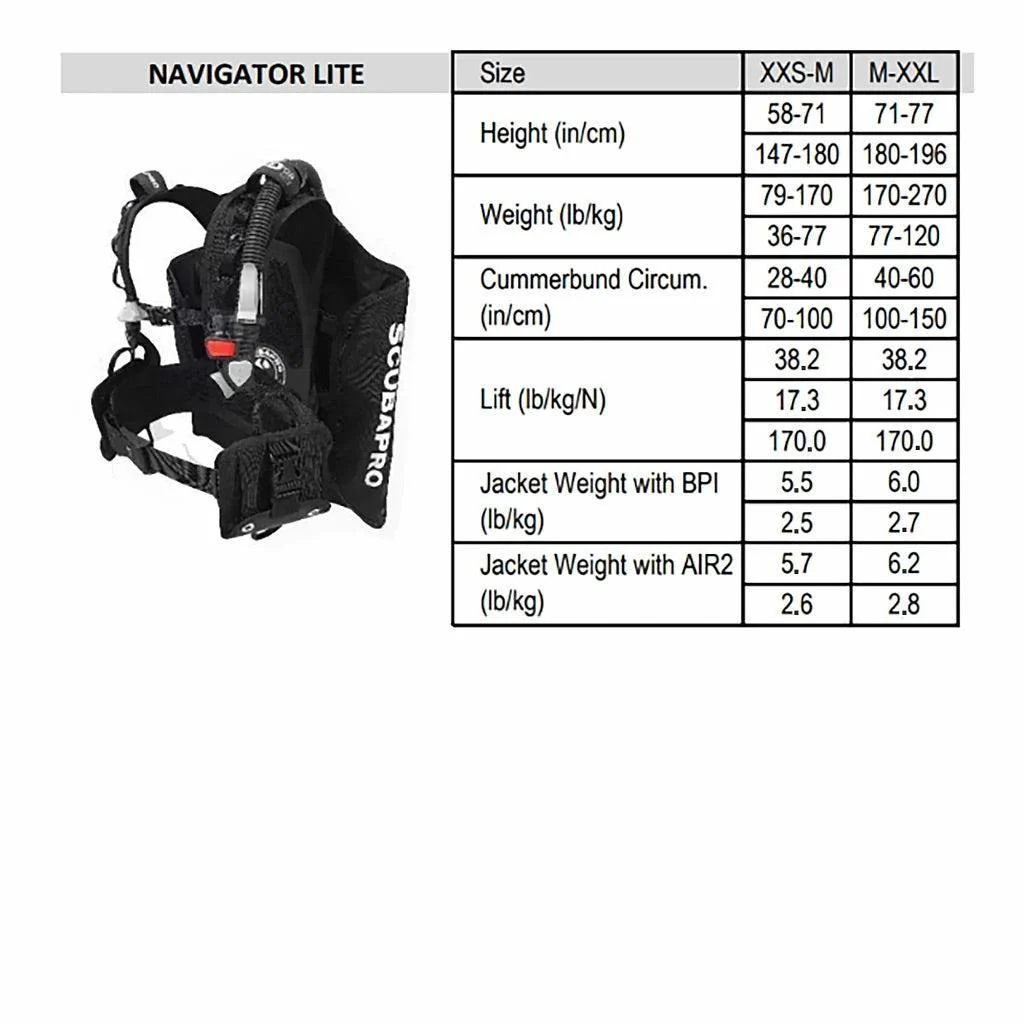 Scubapro Navigator Lite BCD - Image 7