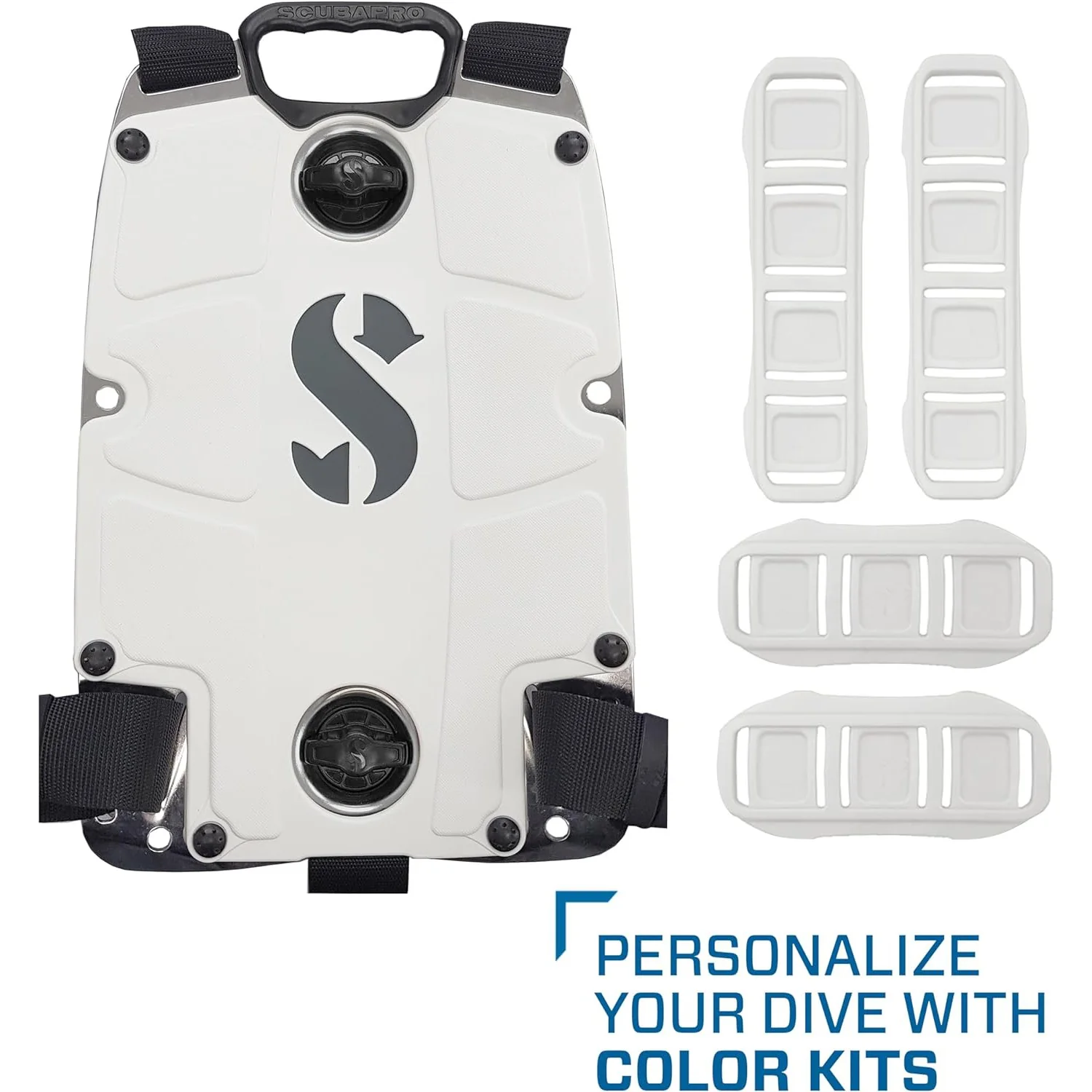 Scubapro S-TEK Donut Wing 40 + S-TEK Pro Harness SS + Back Shoulder Waist Pad - Image 38