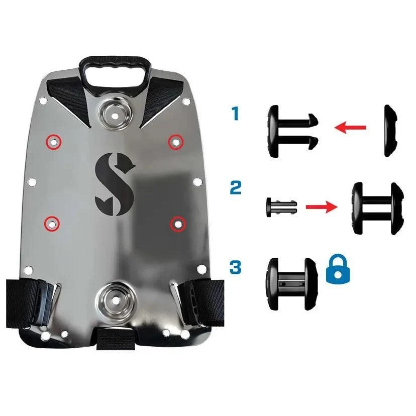Scubapro S-TEK Trim Weight Kit, BP - Image 4