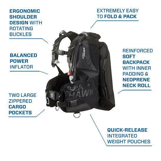 Scubapro Seahawk 2 BCD with AIR2 - Image 4