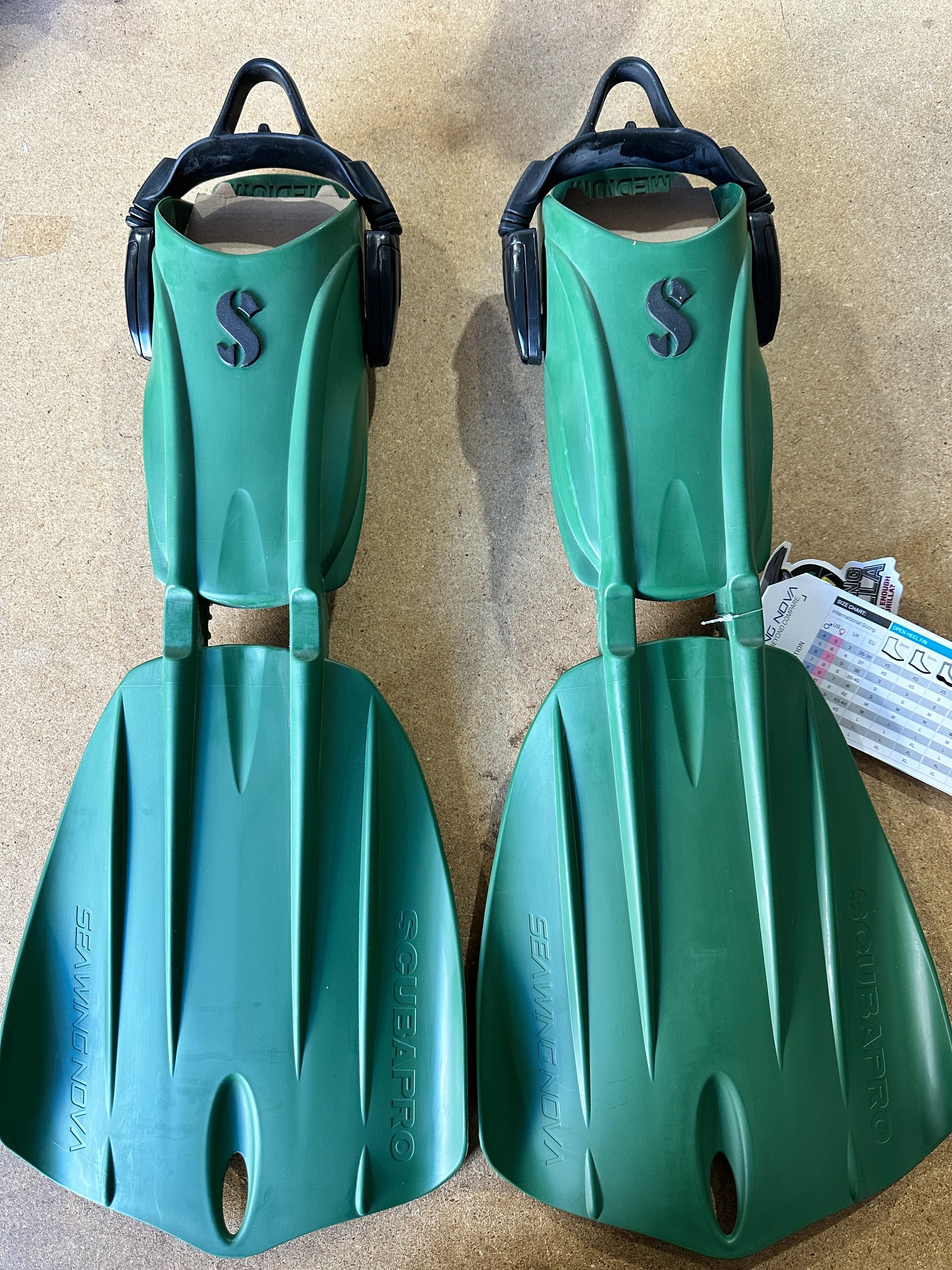 Scubapro Seawing Nova Gorilla Open Heel Scuba Diving Fin