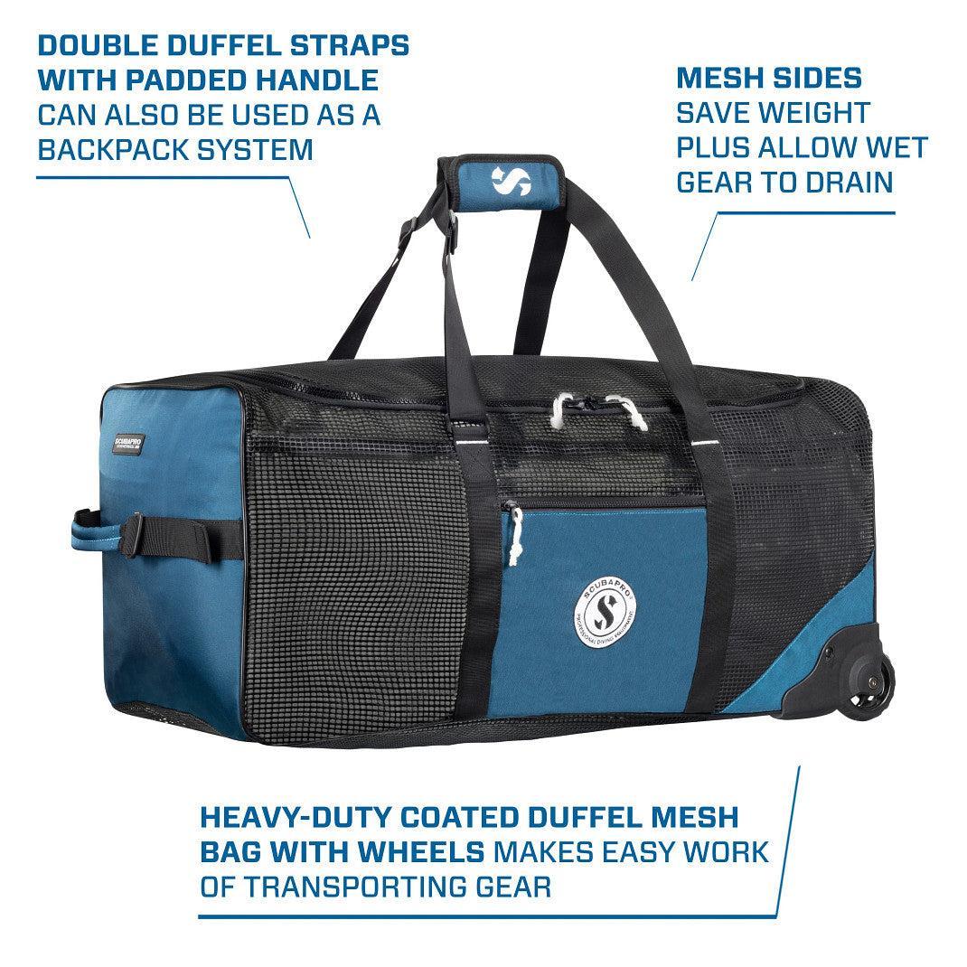 Scubapro Sport Mesh N' Roll 100 Roller Bag - Image 5