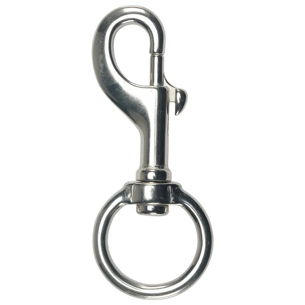 Scubapro Stainless Steel  AISI 316 Swivel Round Eye Snap 32 MM