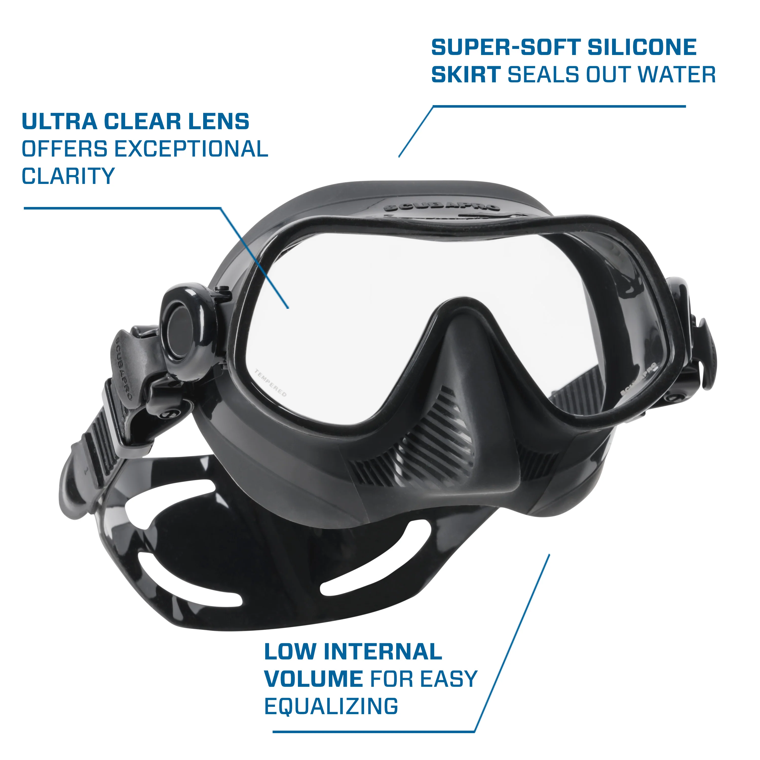 Scubapro Steel Pro Mask Dive Mask - Image 3