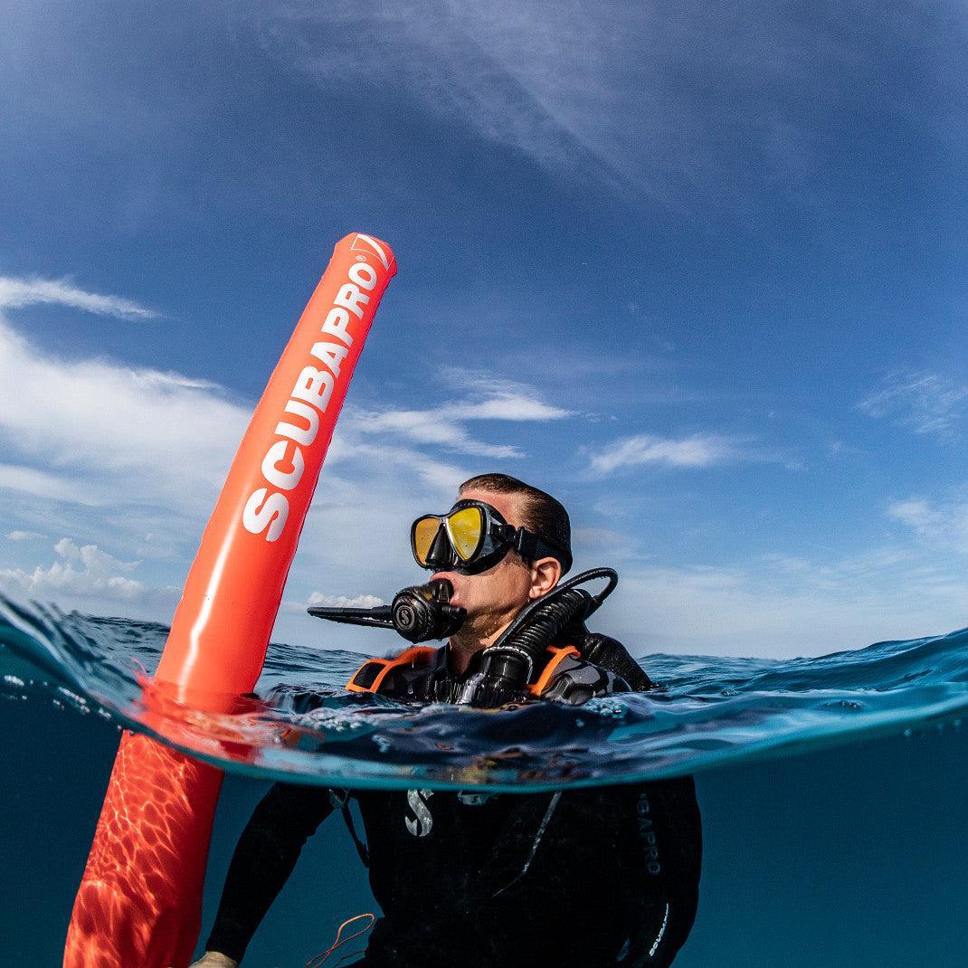 Scubapro Surfer Marker Buoy PVC Orange 4.3 ft - Image 3