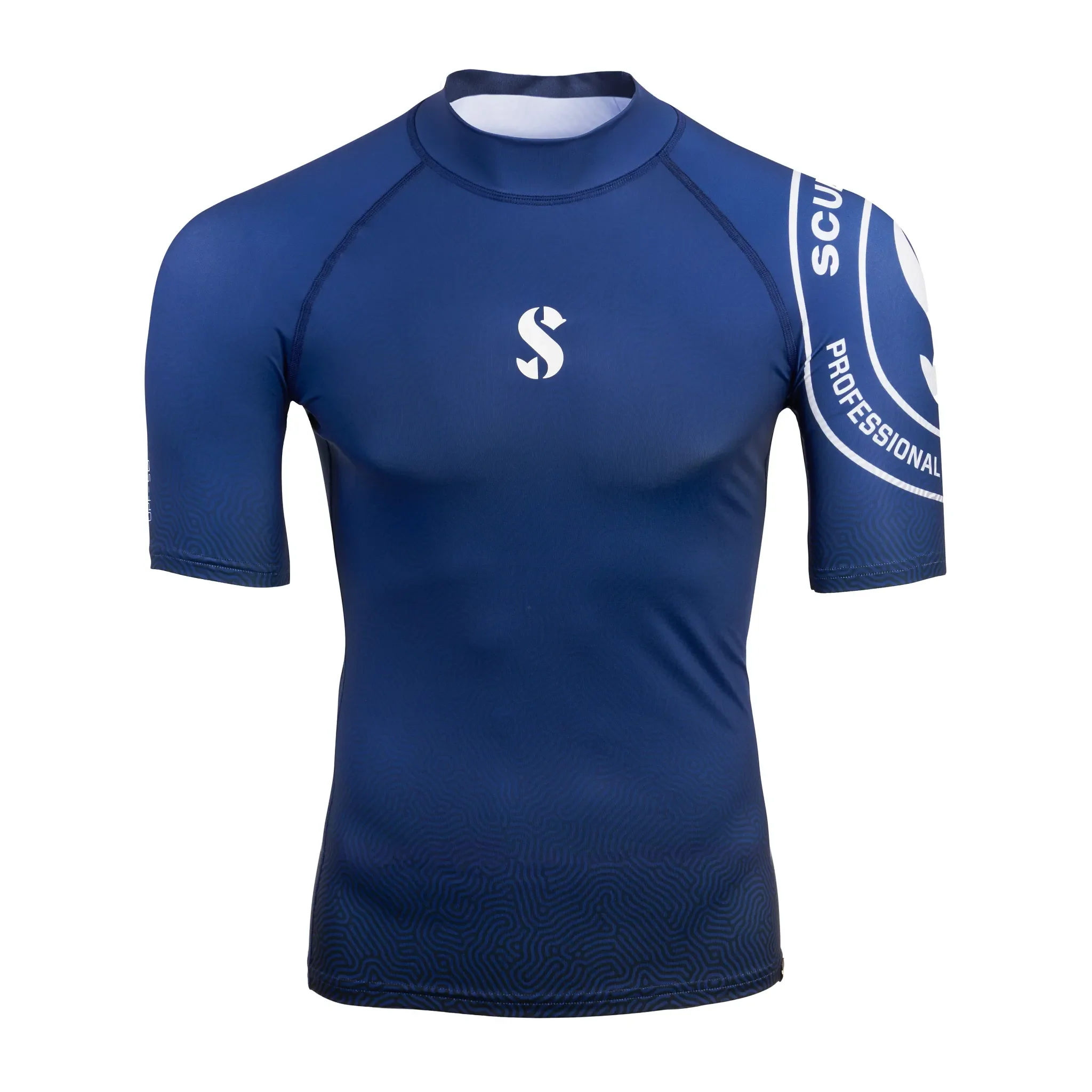 Scubapro T Flex Mens Short Sleeve UPF50 Navy - Image 2