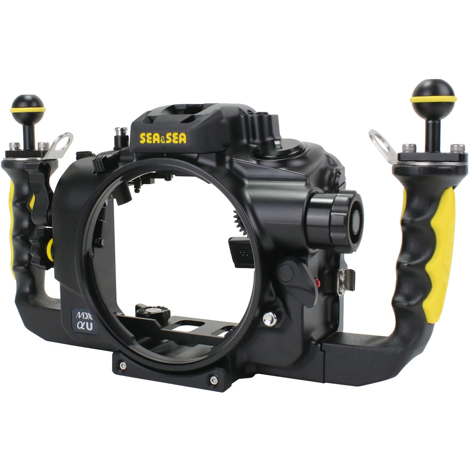 Sea & Sea MDX-AU Housing For Sony A7LV Black w/Optical TTL Connection (50139) - Image 2
