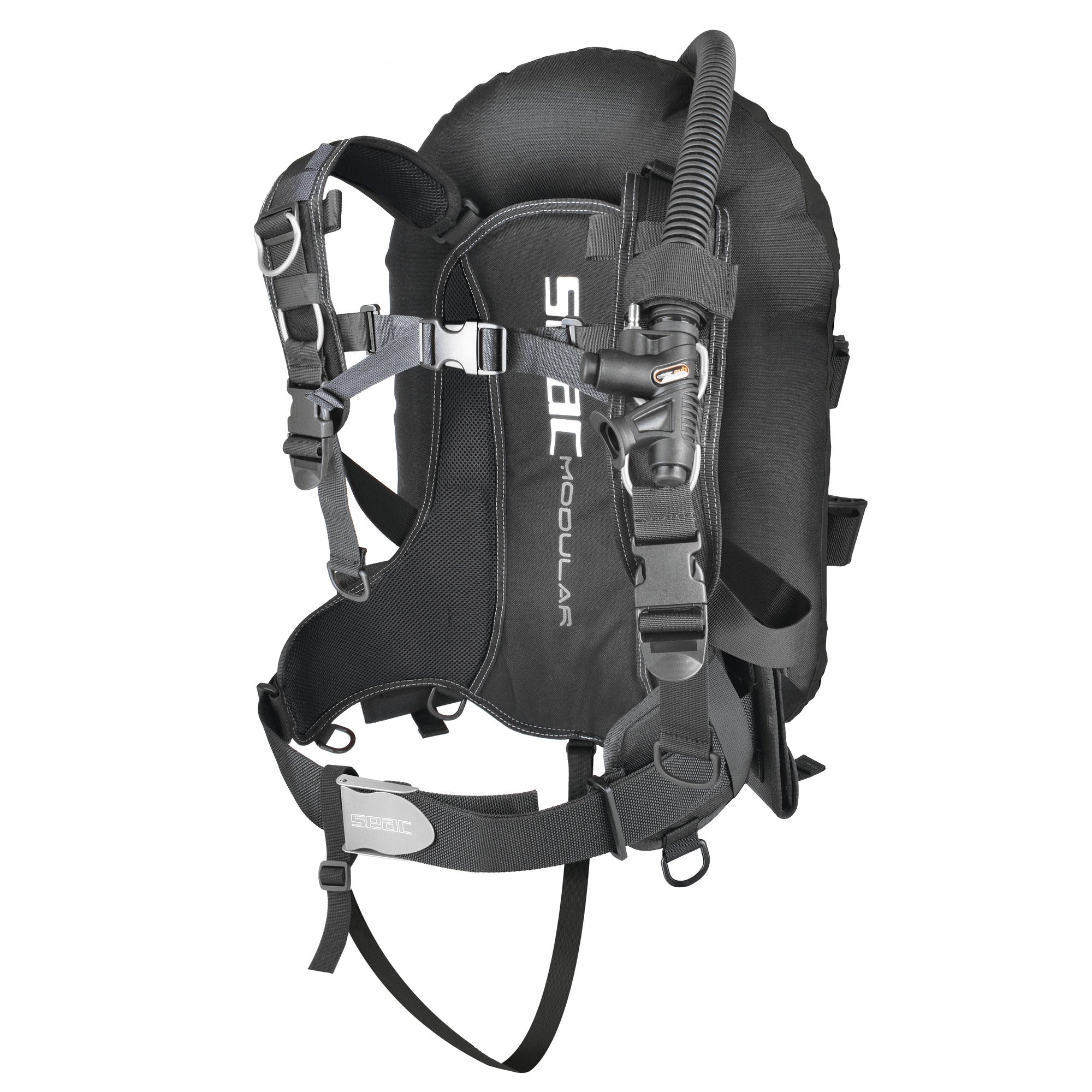 SEAC BCDVEST MODULAR BLACK ONE SIZE