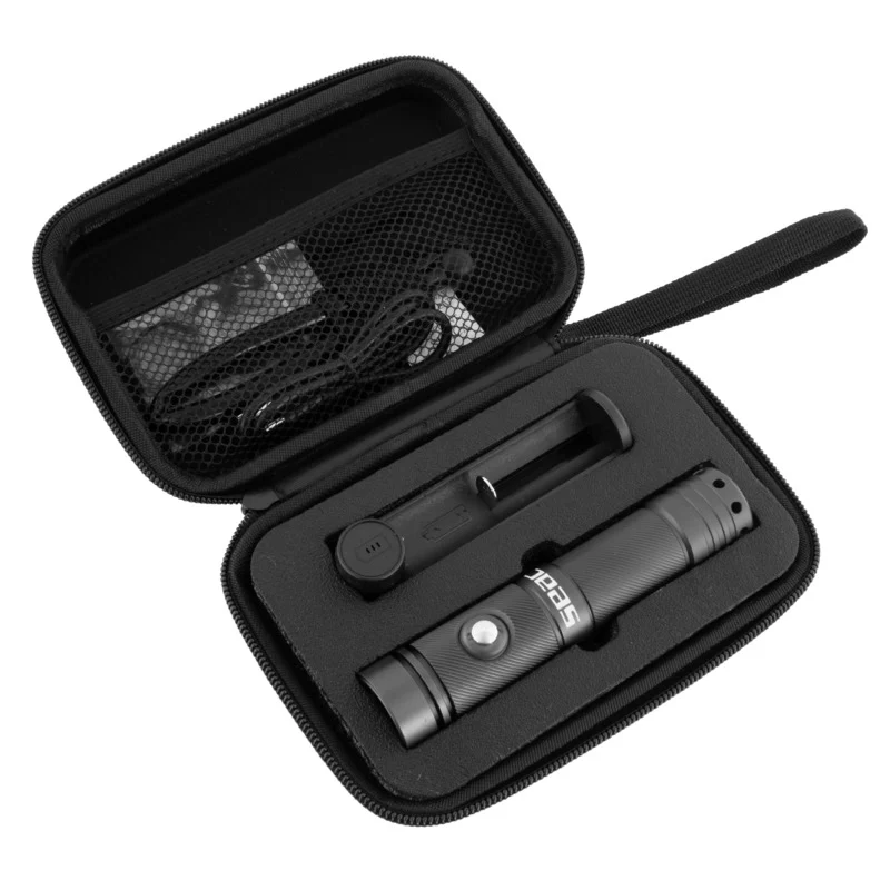 SEAC I25 Underwater Dive Torch 1000 Lumen 10W Compact Black - Image 7