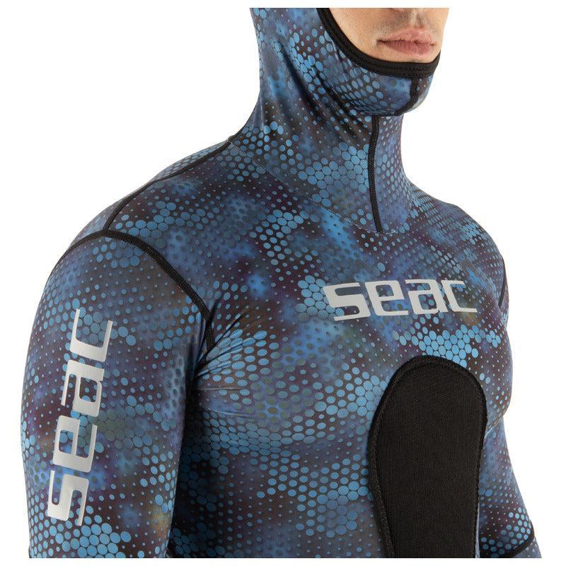 Seac Pant+Jacket Blue Moon Spearfishing Suit - Image 3