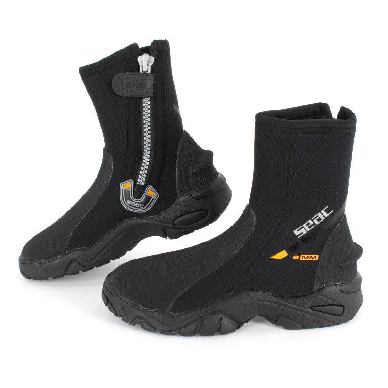 Seac Pro HD Diving Boots W/Zip 6 MM