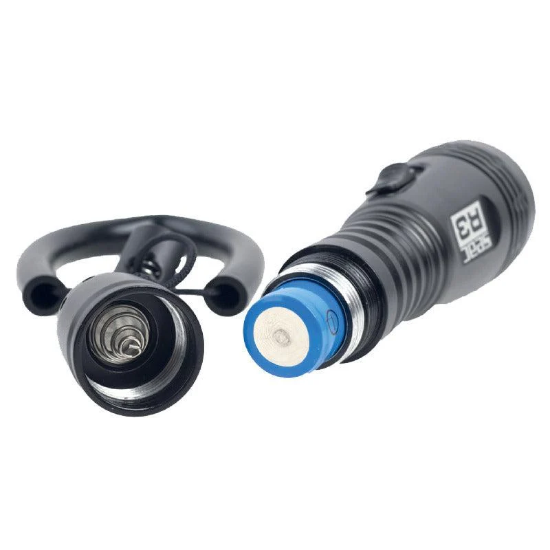 Seac R3 Scuba Dive Rechargeable Flashlight - Image 2