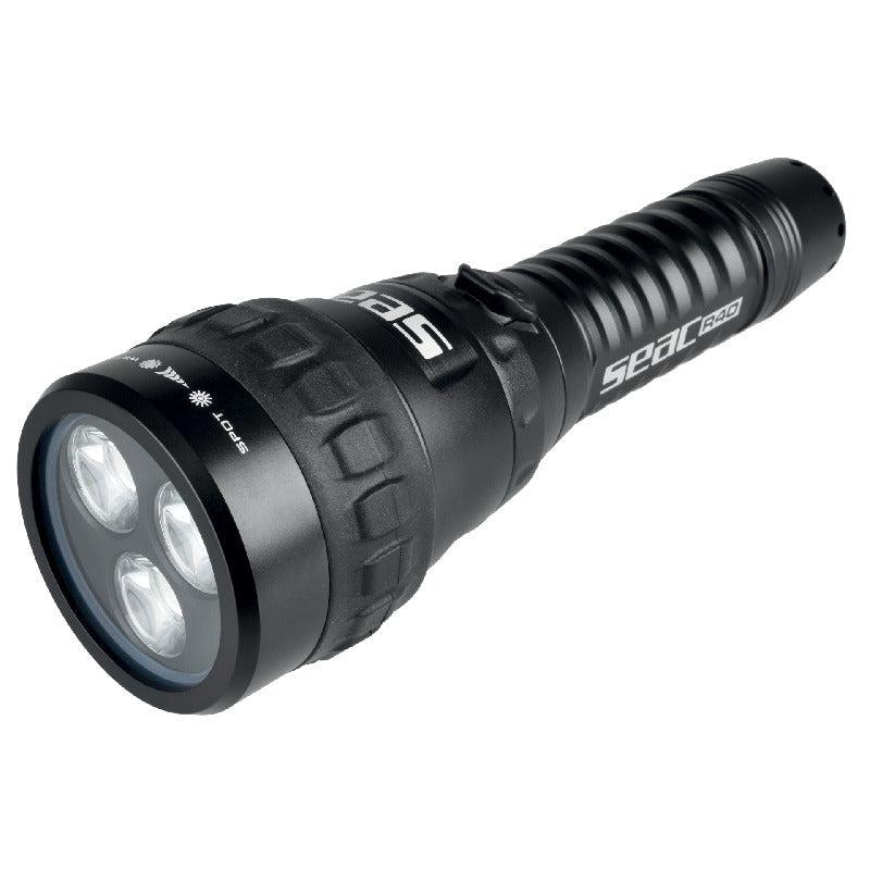 Seac R40 Scuba Dive Rechargeable Flashlight