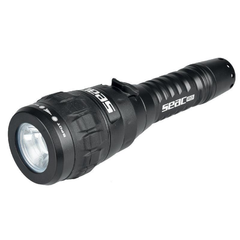 Seac R5 Scuba Dive Rechargeable Flashlight