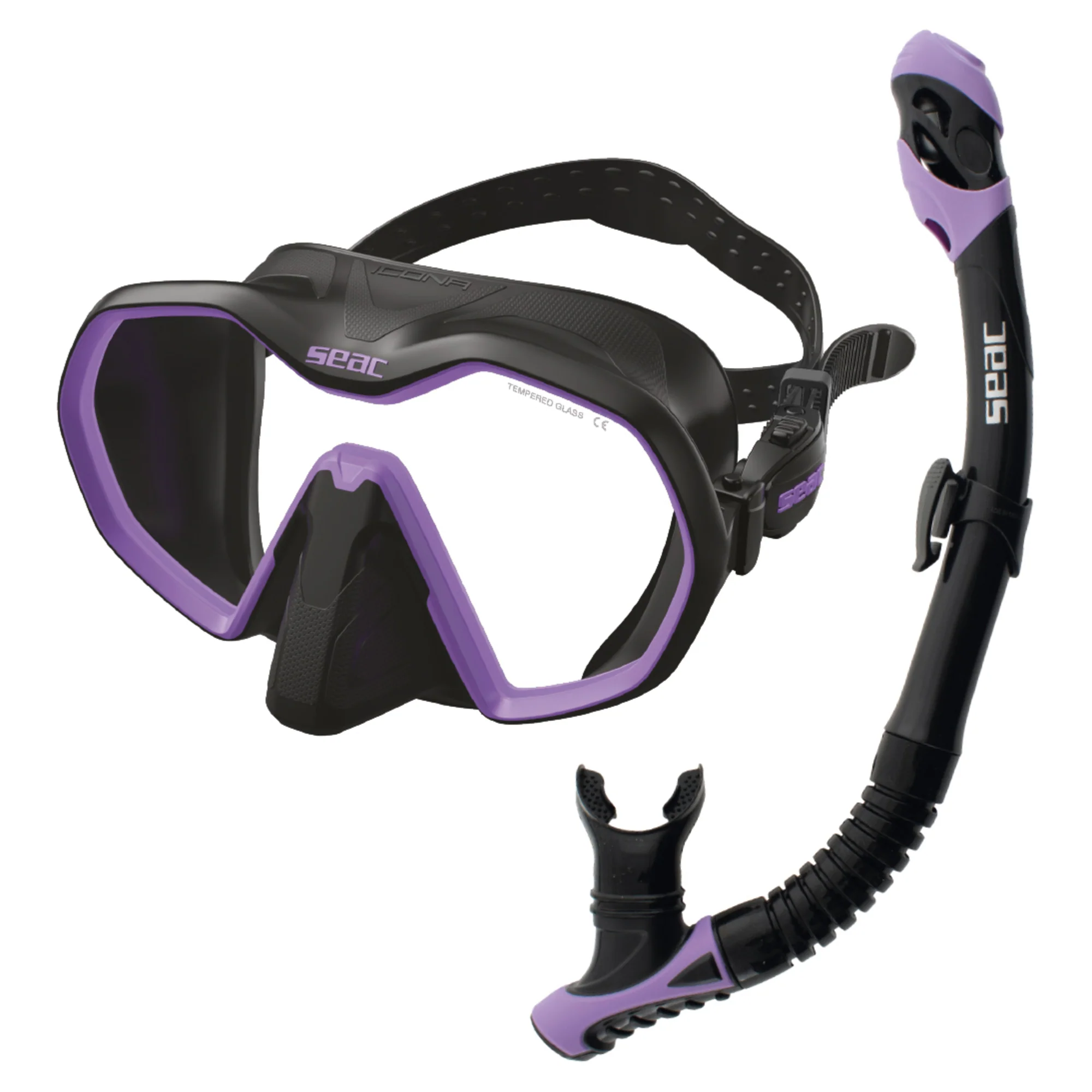 SEAC SET BIS ICONA MASK + REVERSE DRY SNORKEL - Image 10