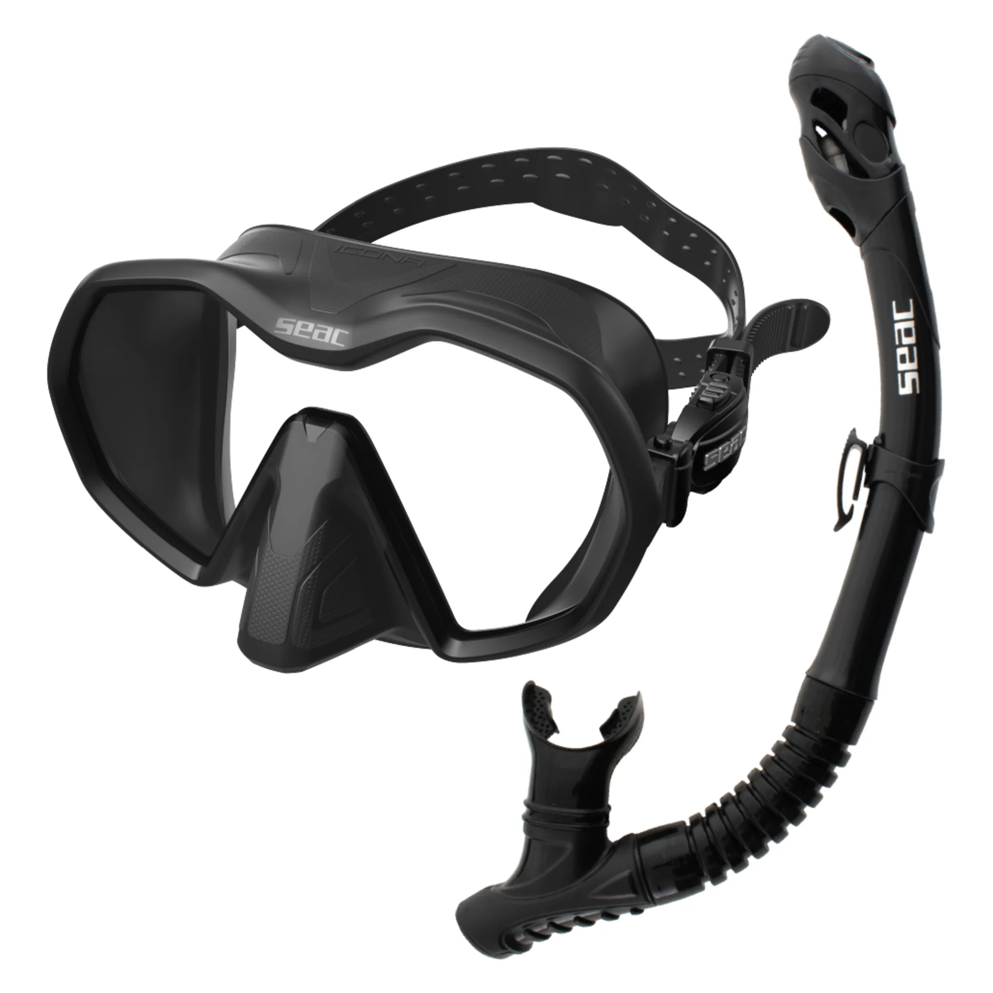 SEAC SET BIS ICONA MASK + REVERSE DRY SNORKEL - Image 4