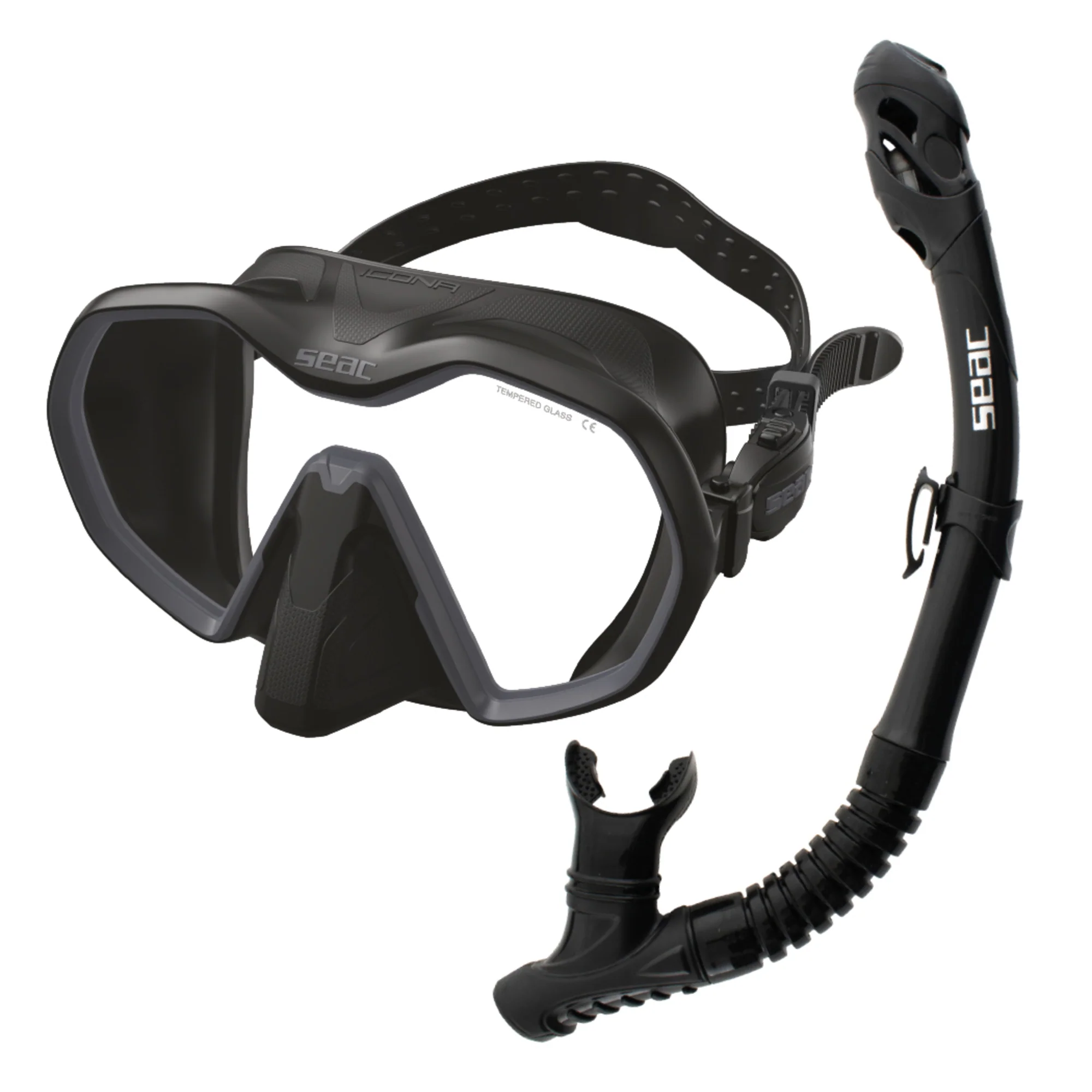 SEAC SET BIS ICONA MASK + REVERSE DRY SNORKEL - Image 8