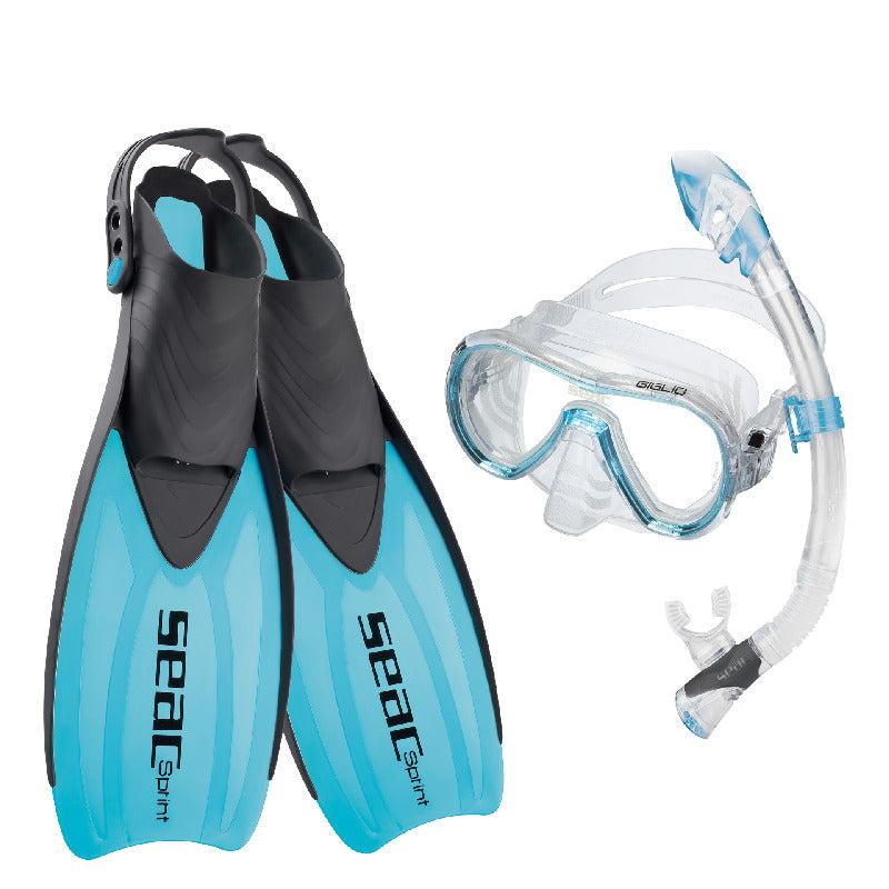 Seac Snorkeling Set Tris Sprint Dry