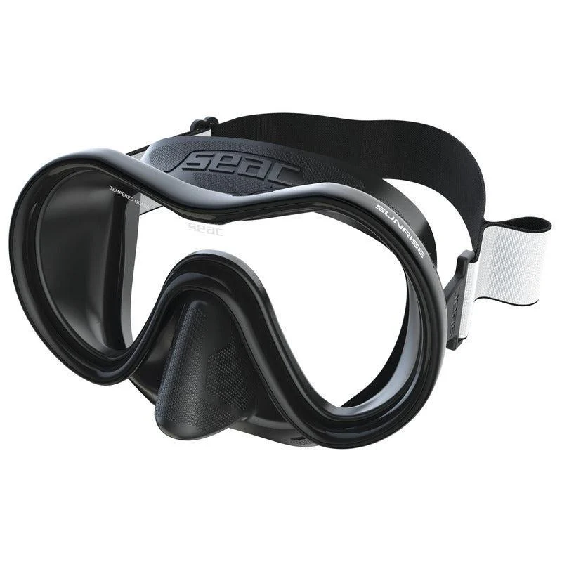 Seac Sunrise Single Lens Tempered Glass Dive Mask - Image 5