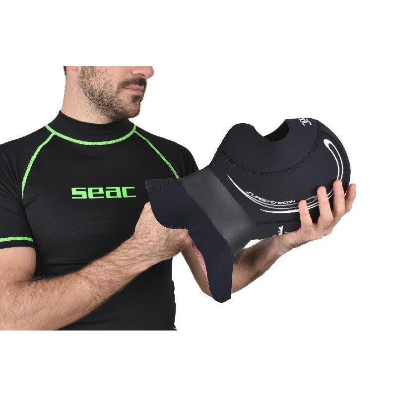 Seac Tekno 5mm Neoprene Hood - Image 3