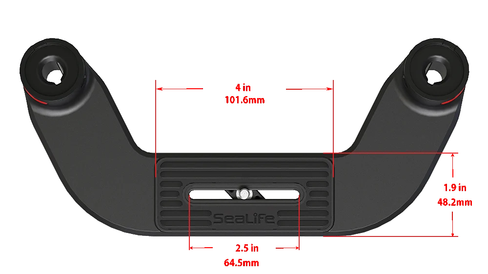 SeaLife Flex-Connect Ultra Dual Tray (more space for SportDiver and wider Cameras) - Image 3