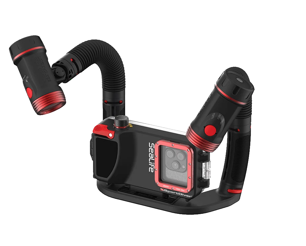 SeaLife Flex-Connect Ultra Dual Tray (more space for SportDiver and wider Cameras) - Image 6