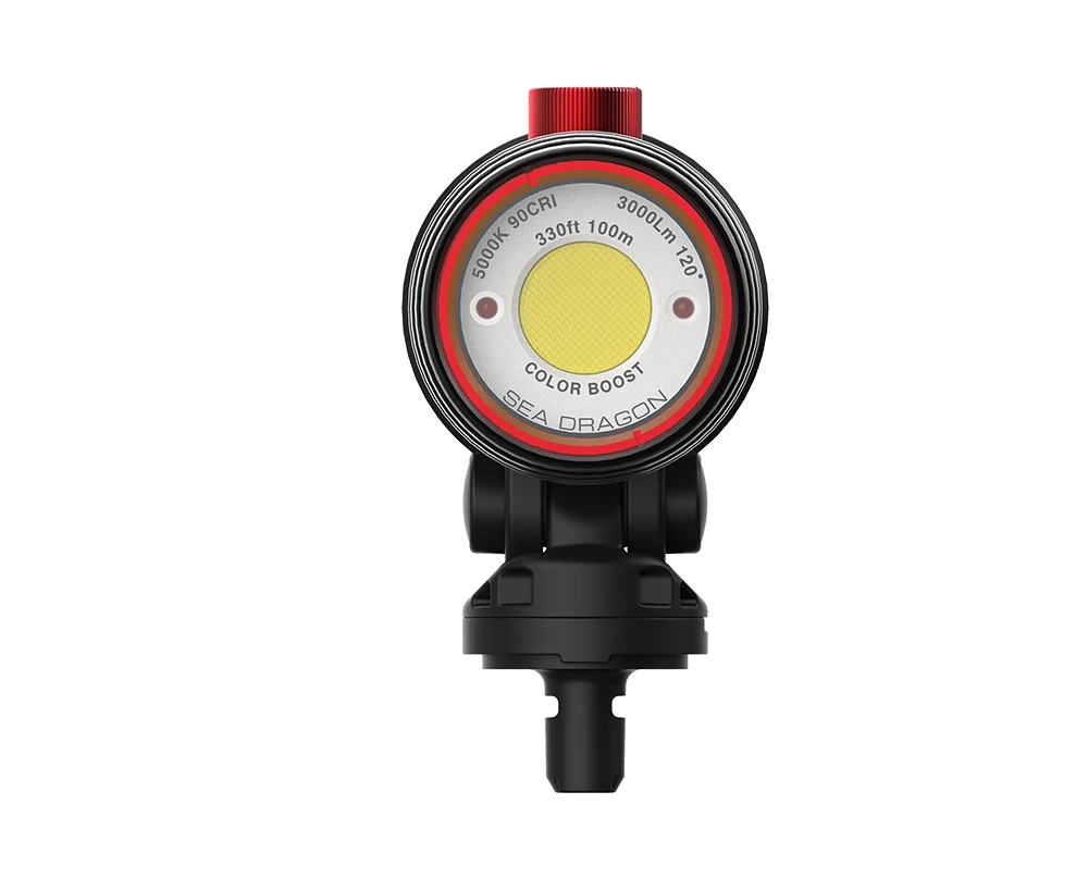SeaLife Sea Dragon 3000F Color Boost COB LED Photo-Video Light Kit (Includes Grip, Single Tray, Sea Dragon Case) - Image 3