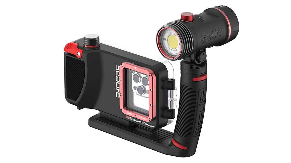 SeaLife Sea Dragon 3000F Color Boost COB LED Photo-Video Light Kit (Includes Grip, Single Tray, Sea Dragon Case) - Image 9