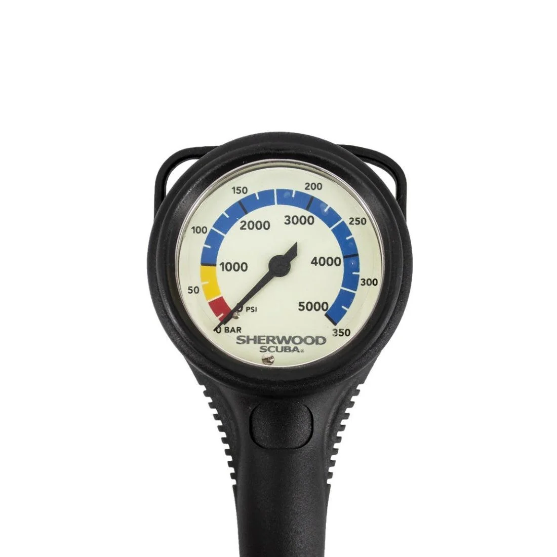 Sherwood 2" Brass Pressure Gauge Hose & Boot Gauges