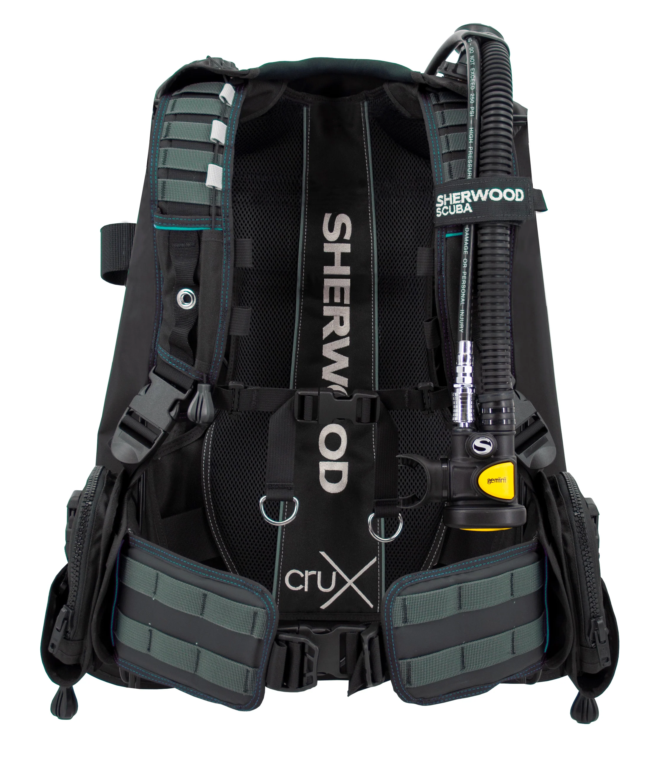 Sherwood Diving Crux BCD Buoyancy Compensator Style #40 - Image 35